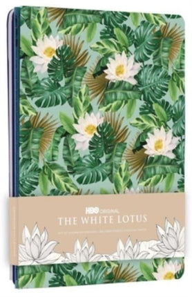 The White Lotus Sewn Notebook Collection Set of 3