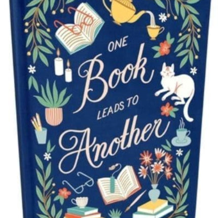Book Lovers Embroidered Journal