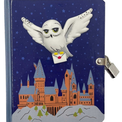 Harry Potter Hedwig Squishy Lock  Key Diary