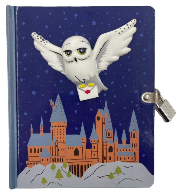 Harry Potter Hedwig Squishy Lock  Key Diary