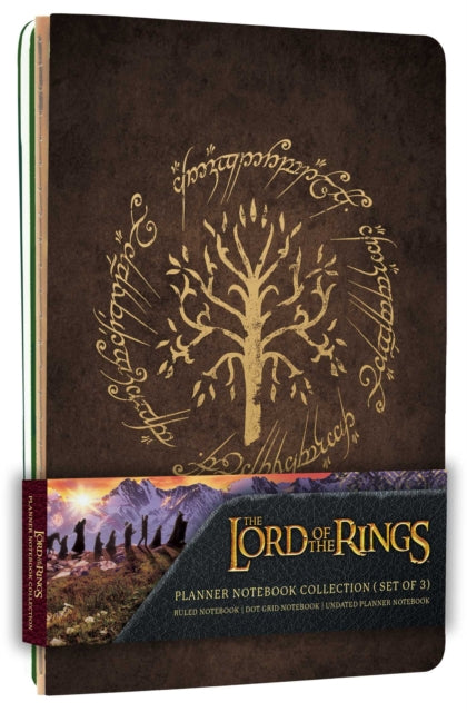 Lord of the Rings Planner Notebook Collection Set