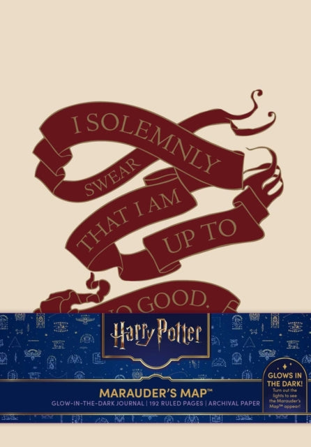 Harry Potter Marauders Map Glow in the Dark