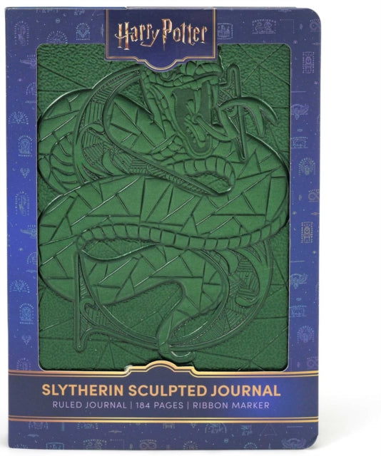 Harry Potter Sculpted Journal Slytherin