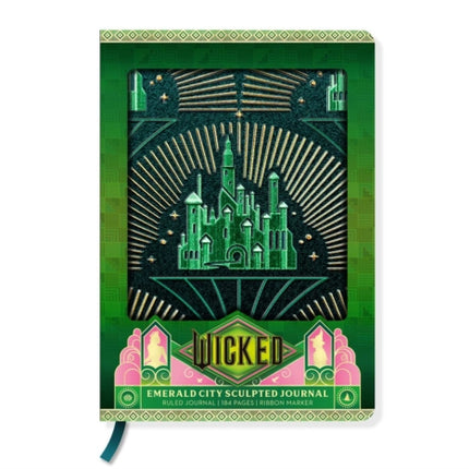 Wicked Emerald City Sculpted Journal