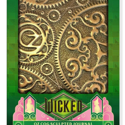 Wicked Oz Cogs Sculpted Journal