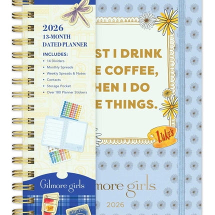 2026 Gilmore Girls 13Month Weekly Planner