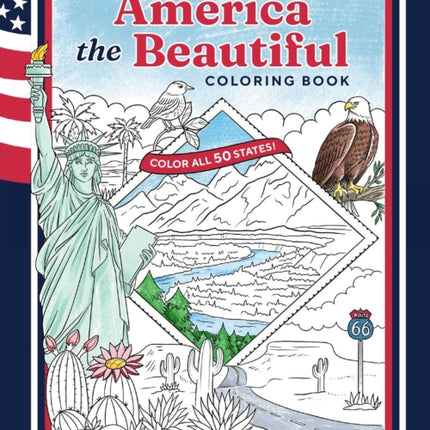 America the Beautiful Coloring Book