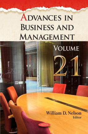 Advances in Business and Management. Volume 21