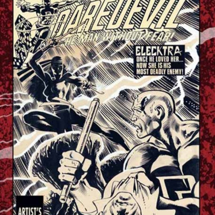Frank Miller's Daredevil Artist's Edition