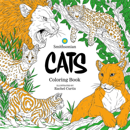 Cats A Smithsonian Coloring Book