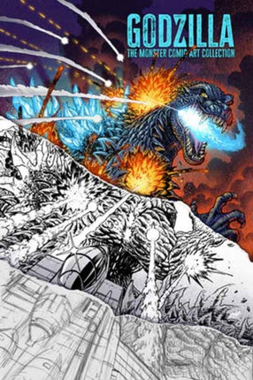 Godzilla The Monster Comic Art Collection