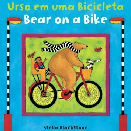 Bear on a Bike Bilingual Portuguese  English