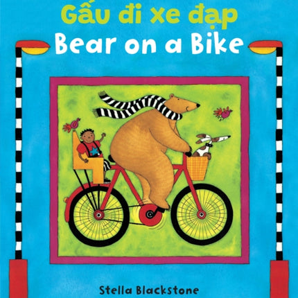 Bear on a Bike Bilingual Vietnamese  English
