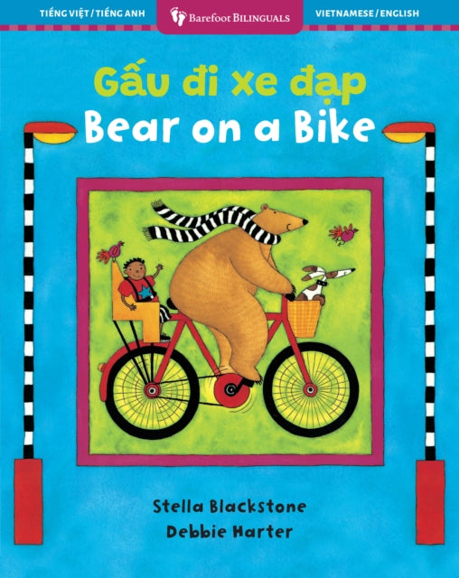 Bear on a Bike Bilingual Vietnamese  English