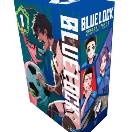 Blue Lock Season 1 Part 2 Manga Box Set