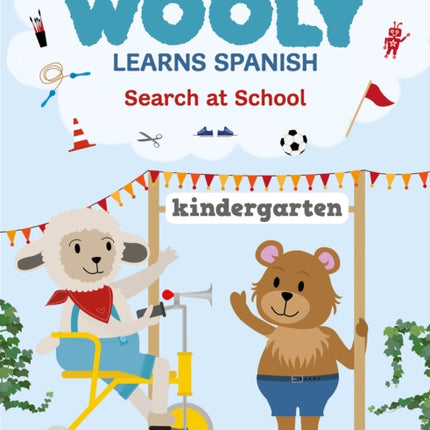 Wooly Learns Spanish. Search at School