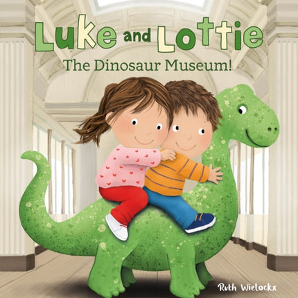 Luke and Lottie. The Dinosaur Museum