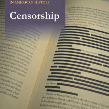 Defining Documents in American History Censorship