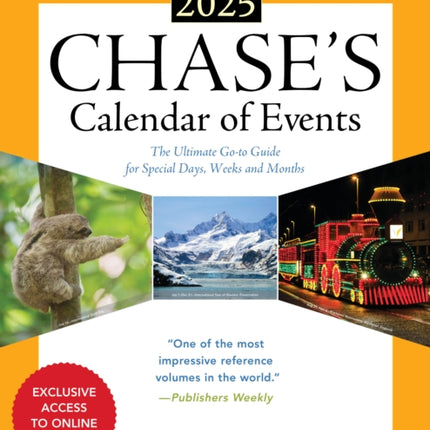 Chases Calendar of Events 2025