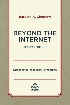 Beyond the Internet