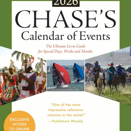 Chases Calendar of Events 2026