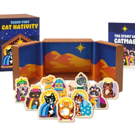TeenyTiny Cat Nativity