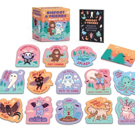 Bigfoot  Friends Magnet Set