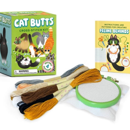 Cat Butts CrossStitch Kit