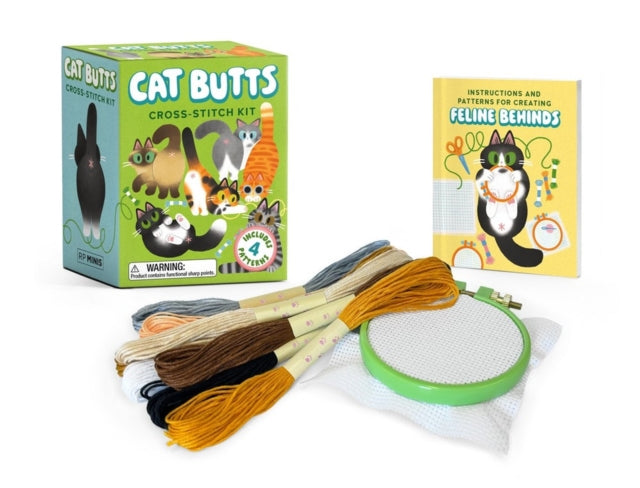 Cat Butts CrossStitch Kit