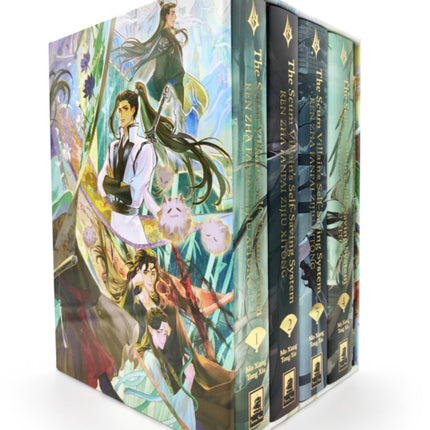 The Scum Villains SelfSaving System Ren Zha Fanpai Zijiu Xitong Deluxe Hardcover Novel Box Set