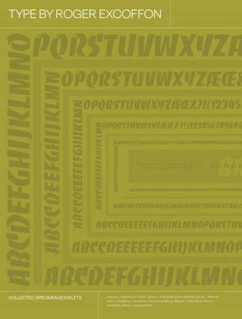 Type by Roger Excoffon